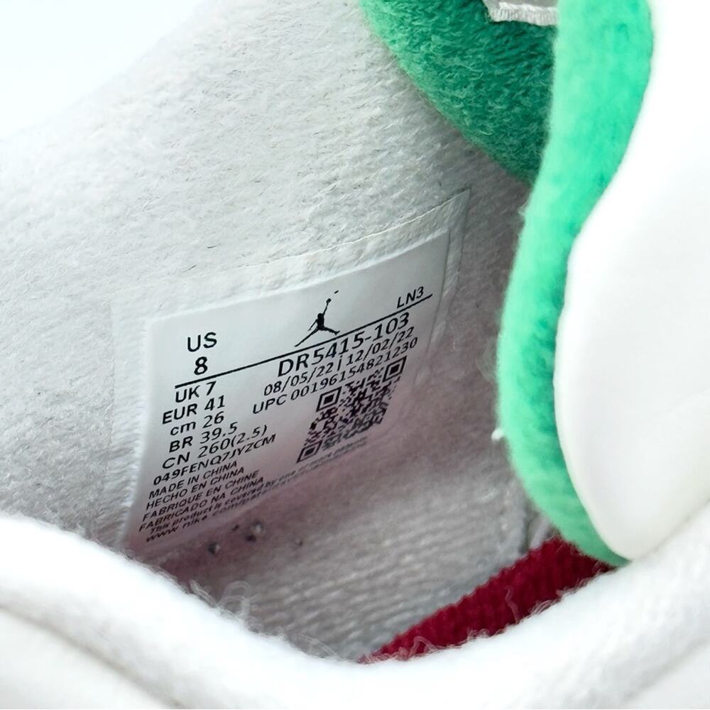 Air Jordan 4 Retro SP Sail White Pine Green High Top Men’s Size 8 Women’s 9.5 - Picture 7 of 11